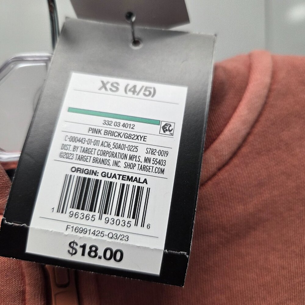 Art Class Zip-Up Hooded Sweatshirt XS (4/5) NWT - Picture 3 of 3